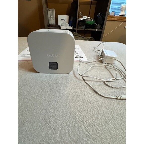 Brother P-touch Cube Bluetooth Label Printer - White (PT-P300BT) - Picture 2 of 3